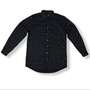 J.Ferrar Long Sleeve Broadcloth Pattern Shirt